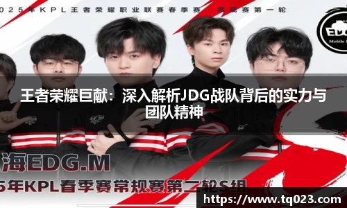 王者荣耀巨献：深入解析JDG战队背后的实力与团队精神